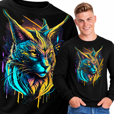 LONGSLEEVE ZWIERZĘTA     BAD CAT